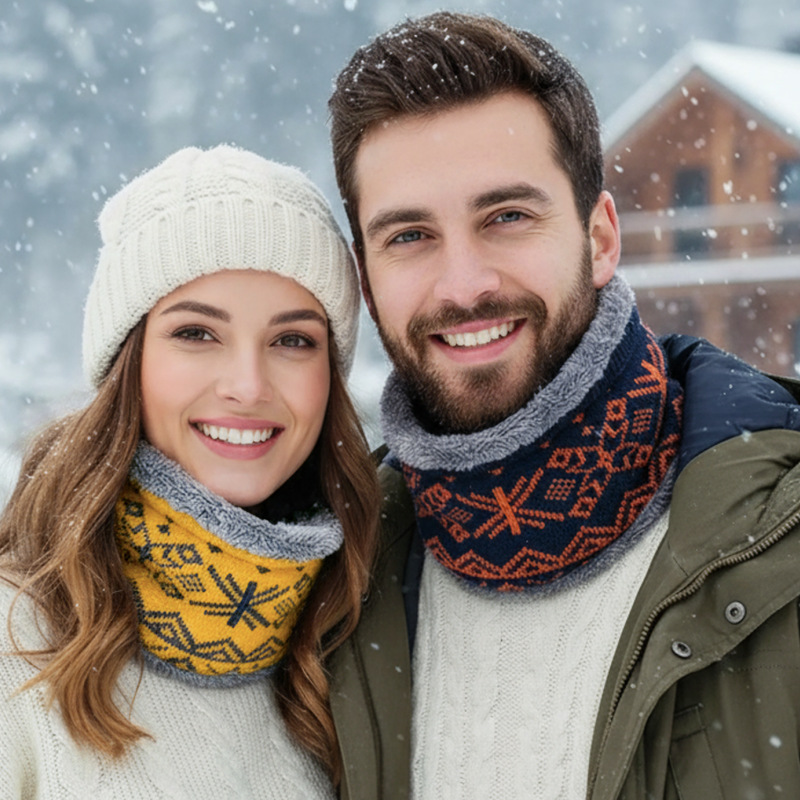 1-6PCS Winter Knit Neck Gaiter - Neck Gaiter Fleece recension och pris