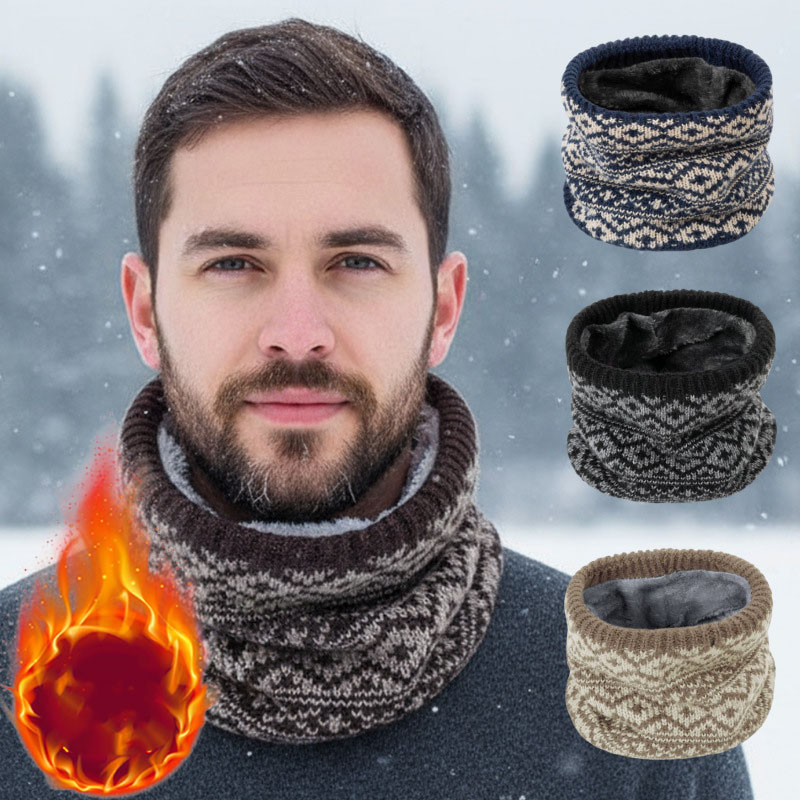 1-6PCS Winter Knit Neck Gaiter - Neck Gaiter Fleece recension och pris