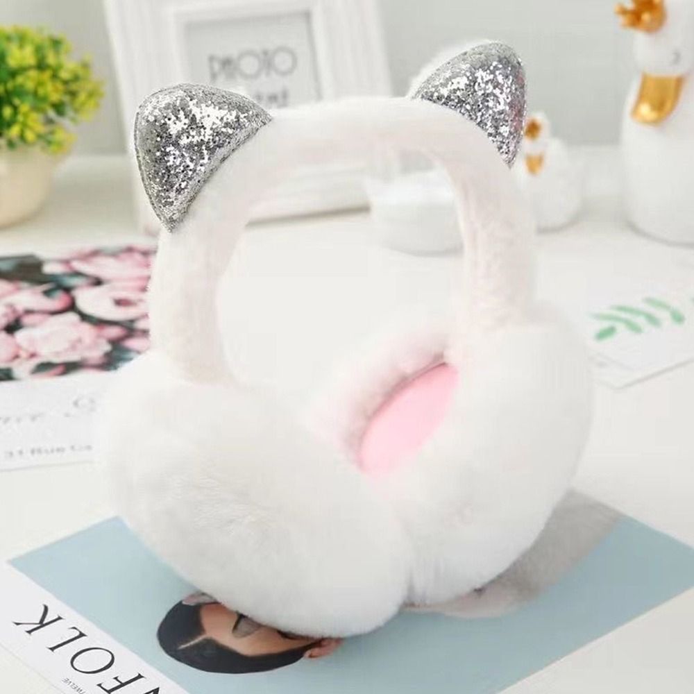 Cute Rabbit Design Animal Ear  - Earmuffs Foldable recension och pris