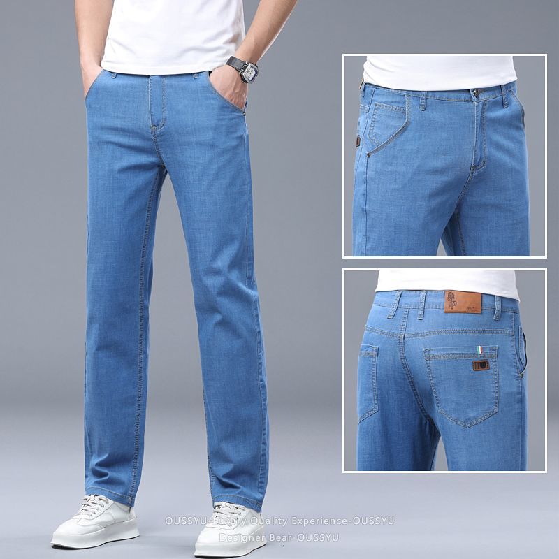 Summer Thin Men's Elastic Cott - Levis Jeans 501 recension och pris