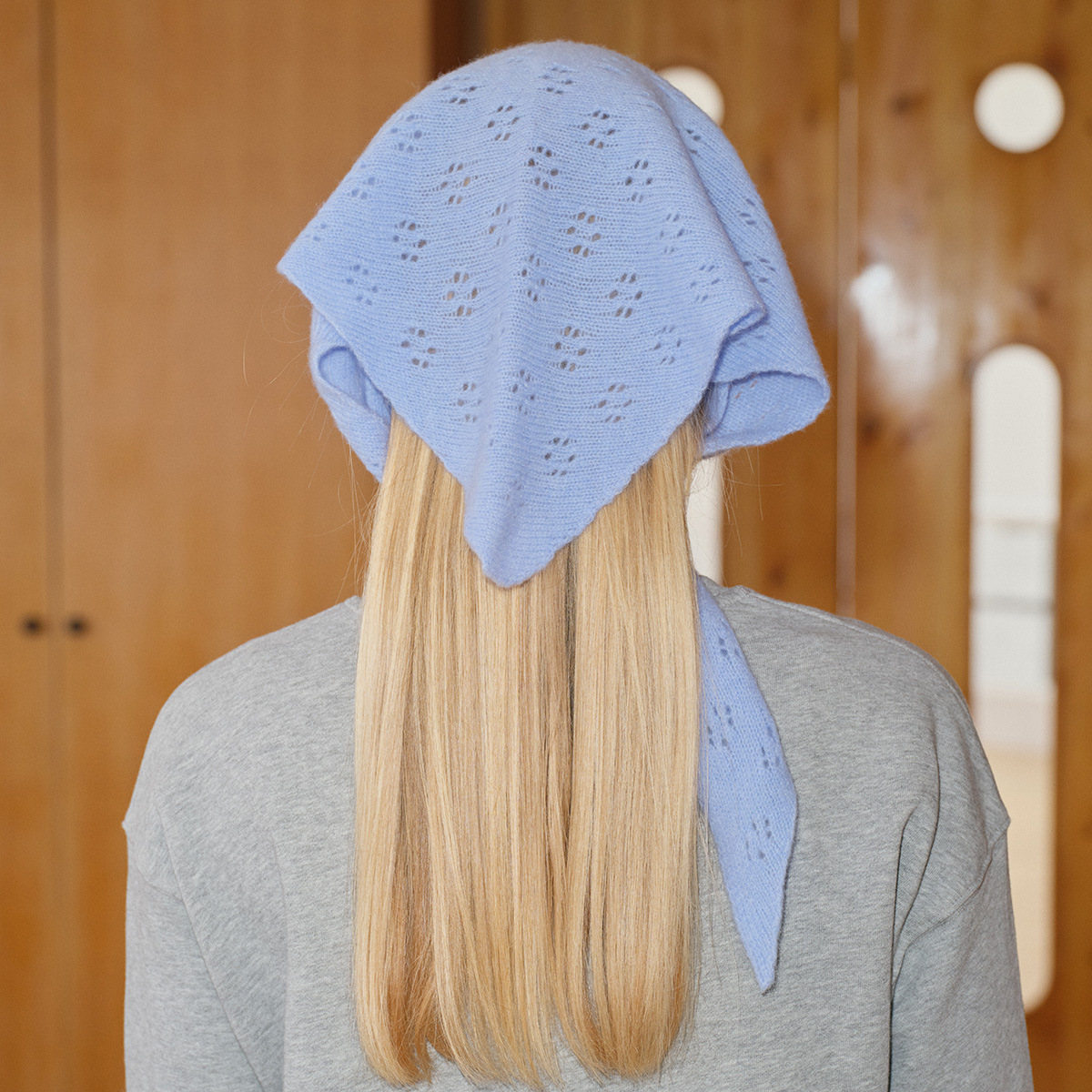 100% Wool Women Hijab Hollowed - Shawl Wrap Winter recension och pris