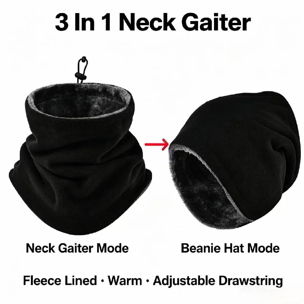 Winter MotorcycleWarm Mask Men - Neck Gaiter Fleece recension och pris