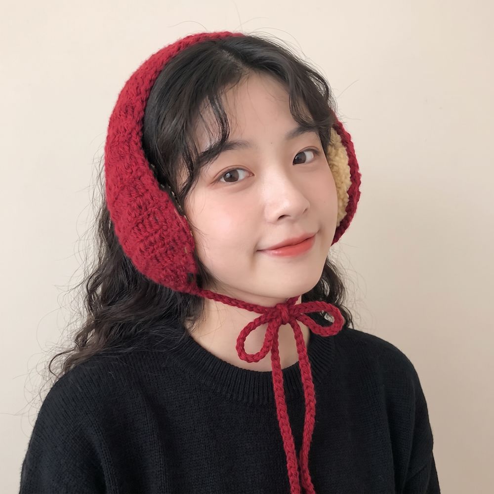 Windproof Winter Lace Up Earmu - Earmuffs Foldable recension och pris