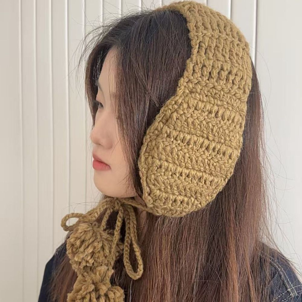 Windproof Winter Lace Up Earmu - Earmuffs Foldable recension och pris